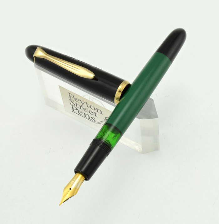 Pelikan 120 Fountain Pen - Second Version, Green, Steel Fine Nib